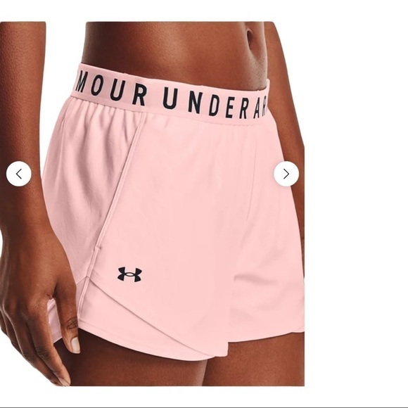 UNDER Armour Women's UA Play Up 3.0 Emboss Shorts - Picture 5 of 16